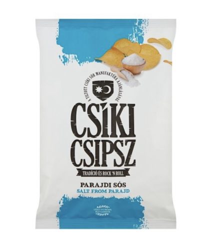 Csíki Chips - Mit Salz von Parajd, 140 gr (ohne Gluten, Konservierungs- oder Zusatzstoffe)