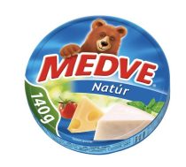 Medve ömlesztett sajt, natúr, 140 gr