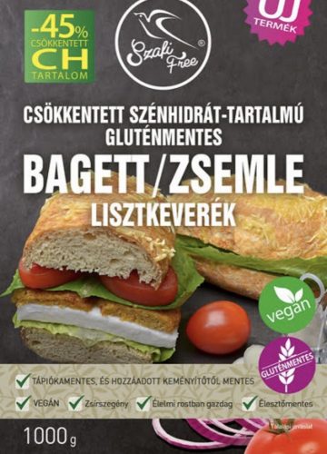 Szafi "BAGUETTE/BRÖTCHEN Mehlmischung", kohlenhydratarm, glutenfrei