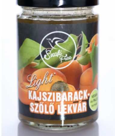Szafi "Light KAJSZIBARACK-SZŐLŐ LEKVÁR", 350 gr