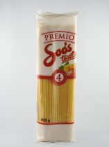 Soos "Spaghettiteig", mit 4 Eier, 400 gr