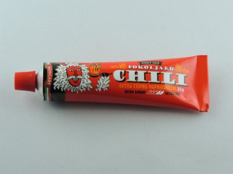 Füst ízű pokoljáró CHILI paprikakrém, extra erős, 35 gr