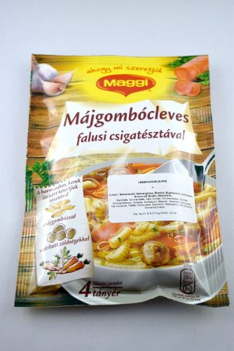 Májgombócleves, 60 gr