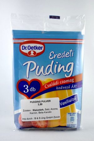 Pudding Pulver, Vanille, 3x40 gr / Stk