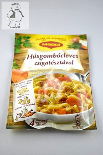 Knödelsuppe mit "Csiga" Teig, 62 gr