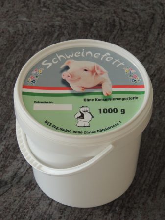 Schweinefett, 1000 gr