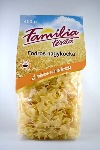 Fodros nagykocka, 4 tojásos, 400 gr