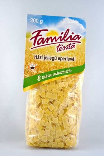 Házi jellegű eperlevél tészta, 8 tojásos, 200 gr